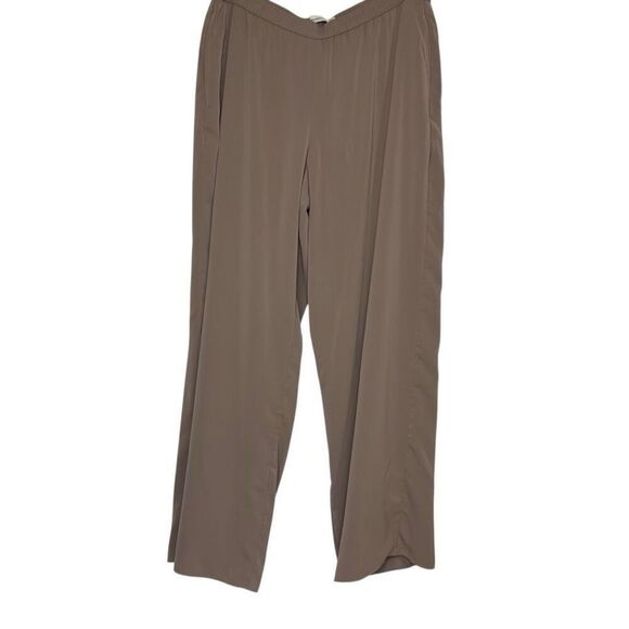 Abercrombie & Fitch Elastic Waist Wide Leg Trousers L - Picture 1 of 5